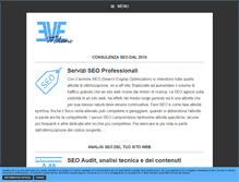 Tablet Screenshot of evemilano.com